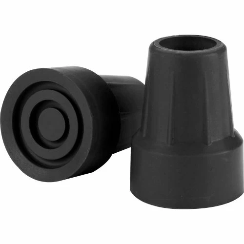 Drive Medical RTL10374BKB Crutch Tips, Fits 7/8" Diameter Crutch, Black, 1 Pair 1 Drive Medical RTL10374BKB Crutch Tips, Fits 7/8" Diameter Crutch, Black, 1 Pair