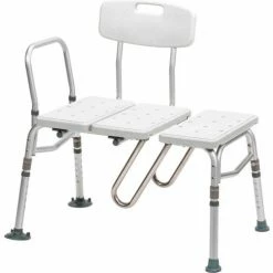 Drive Medical RTL12032KDR Splash Defense Transfer Bennch with Curtain Guard Protection 15 Drive Medical RTL12032KDR Splash Defense Transfer Bennch with Curtain Guard Protection -Wheelchairs & Physical Aids shop DML RTL12032KDR