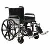 Drive Medical 20" Sentra Extra Heavy Duty Wheelchair, Detachable Desk Arm, Elevating Legrests
