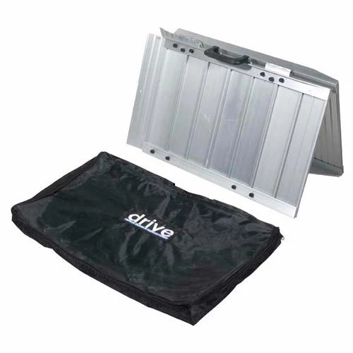 Drive Medical STDS1093 Single Fold Portable Wheelchair/Scooter Ramp w/ Carry Handle, 2' x 30" 1 Drive Medical STDS1093 Single Fold Portable Wheelchair/Scooter Ramp w/ Carry Handle, 2' x 30"