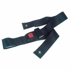Drive Medical Bariatric Wheelchair Seat Belt, Auto-Clasp Closure, Black, For Waist Sizes Up to 60", 1 Each