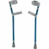 Drive Medical Pediatric Forearm Crutches, Small, Knight Blue, Pair