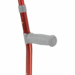 Drive Medical Pediatric Forearm Crutches, Small, Castle Red, Pair -Wheelchairs & Physical Aids shop FC100 2GR 3