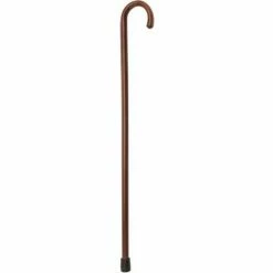 DMI Duro-Med Wooden Cane, Wooden Walking Cane, Walnut