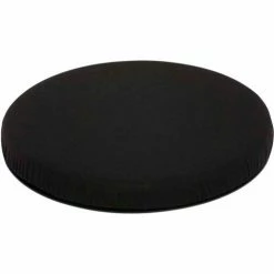 HealthSmart Swivel Seat Cushion, 15" dia., Black
