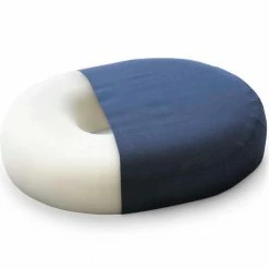 DMI® Contoured Foam Ring Donut Seat Cushion, 14" x 12-1/2" x 3", Navy 11 DMI® Contoured Foam Ring Donut Seat Cushion, 14" x 12-1/2" x 3", Navy -Wheelchairs & Physical Aids shop HHS 513 8014 2400
