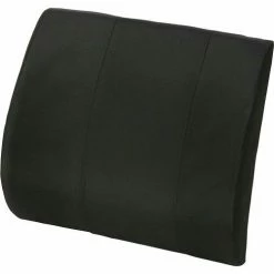 DMI Lumbar Back Support Foam Seat Cushion, Black