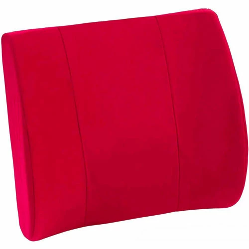 DMI® Relax-a-Bac Lumbar Back Cushion with Insert and Strap, Burgundy 5 DMI® Relax-a-Bac Lumbar Back Cushion with Insert and Strap, Burgundy - Image 5
