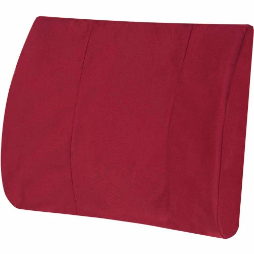 DMI® Memory Foam Lumbar Cushion with Strap, Burgundy 5 DMI® Memory Foam Lumbar Cushion with Strap, Burgundy - Image 5