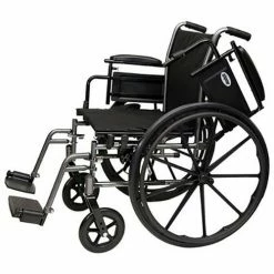 ProBasics 2015AH Lightweight Wheelchair, 20" x 16" Seat, Flip Back Desk Arms, Elevating Legrests -Wheelchairs & Physical Aids shop LU0 2015AH