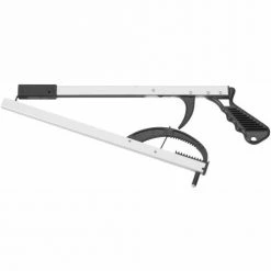 Drive Medical Hand Held Reacher RTL5021, 32"L, Aluminum, Silver -Wheelchairs & Physical Aids shop RTL5020 A 6