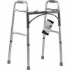Dynarex Two Button Folding Walker, Adult Size, 300 lb., Pack of 4