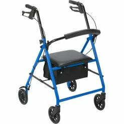 Dynarex DynaGo™ Advantage Rollator, Blue