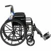 Dynarex DynaRide™ S2 Wheelchair, Detachable Full Arm & Foot Rest, 20"W Seat