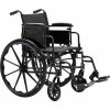 Dynarex DynaRide S4 X Lite Wheelchair, Flip Desk Arm & ELR, 18"W Seat
