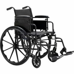 Dynarex DynaRide™ S4 X Lite Wheelchair, Flip Desk Arm & ELR, 18"W Seat