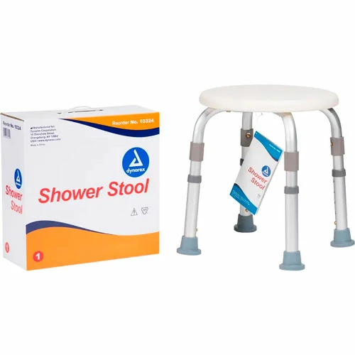 Dynarex Shower Stool, Single Pack 1 Dynarex Shower Stool, Single Pack