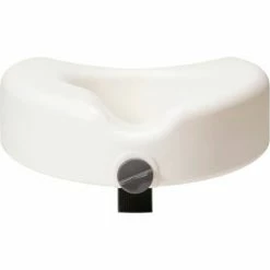 Dynarex Raised Toilet Seat Without Arms, Single Pack