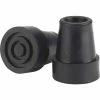 Drive Medical RTL10322BK Cane Tips, Fits 3/4" Diameter Cane, Black, 1 Pair