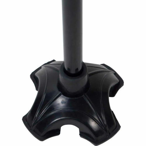 Drive Medical RTL10351 Quad Support Cane Tip, Rubber, Black 2 Drive Medical RTL10351 Quad Support Cane Tip, Rubber, Black - Image 2